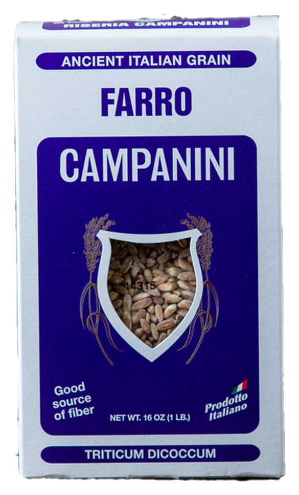 Campanini Ancient Italian Grain Farro Rice 1Lb  - My Essentials Club