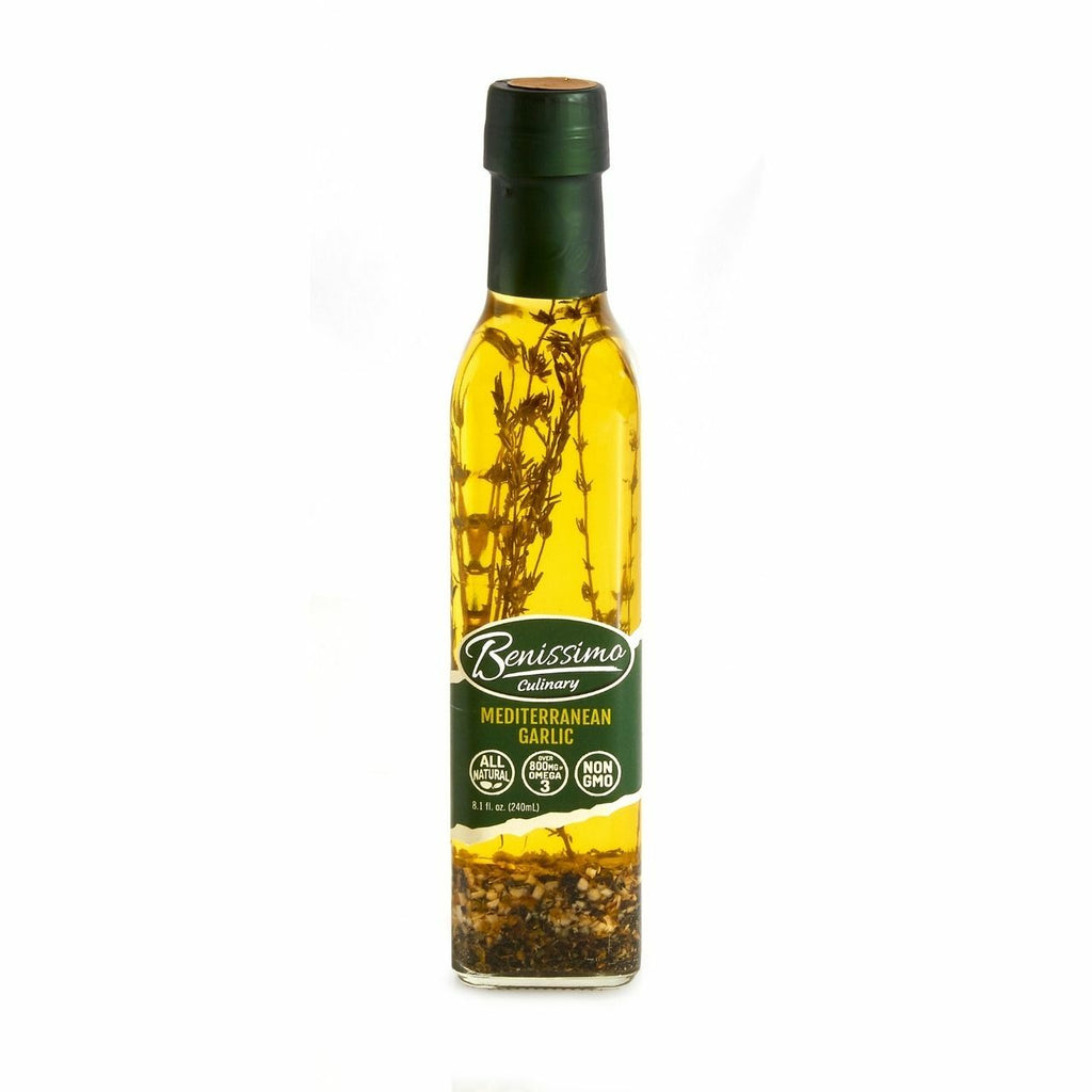 Benissimo Mediterranean Garlic Oil 8.1 oz - 2-pack - My Essentials Club