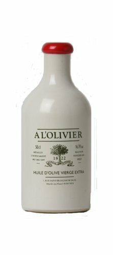 A L'Olivier Extra Virgin Olive Oil White Stoneware Crock 500ml  - My Essentials Club