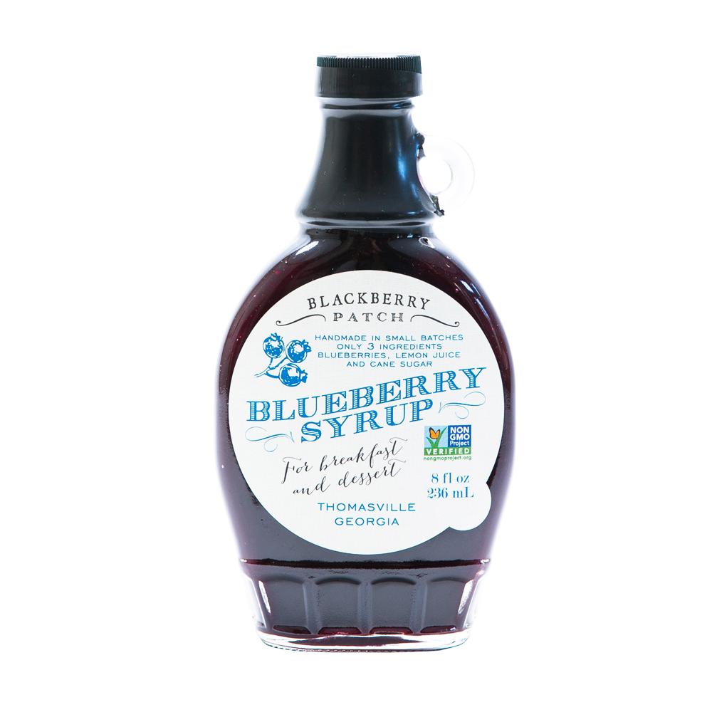 Blackberry Patch 3 Ingredient Blueberry Syrup 8oz  - Each- My Essentials Club
