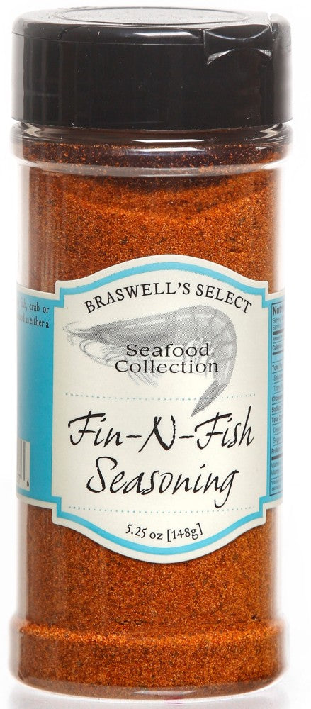 Braswell's Fin-N-Fish Seasoning 5.25oz  - Each- My Essentials Club