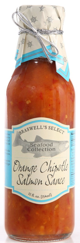 Braswell's Orange Chipotle Salmon Sauce 12oz  - Each- My Essentials Club