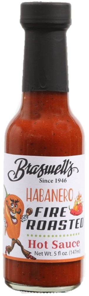 Braswell's Fire Roasted Habanero Sauce 5oz - Pack of 2- My Essentials Club