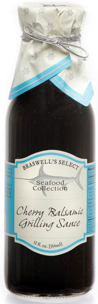 Braswell's Cherry Balsamic Grilling Sauce 12oz  - Each- My Essentials Club