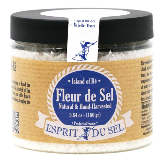 Espirit Du Sel Fleur De Sel Sea Salt 5.3 oz  - My Essentials Club