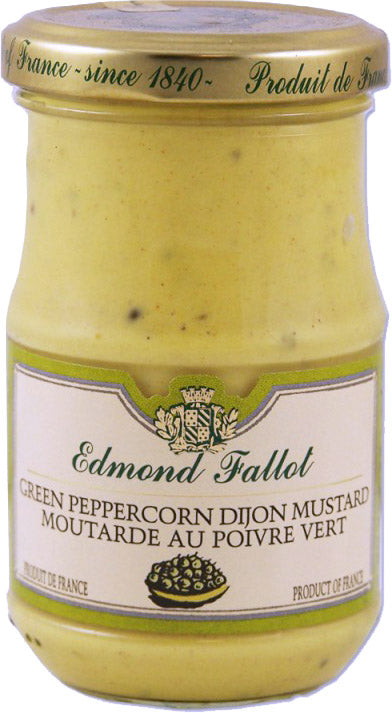 Fallot Dijon Mustard w.Gr Peppercorn 7 oz  - My Essentials Club