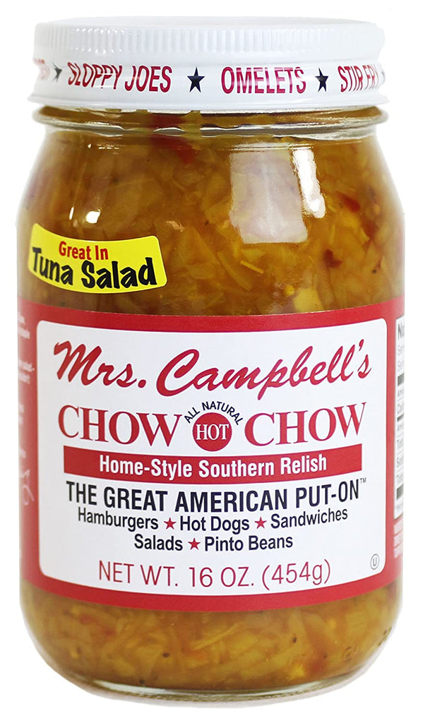 Golding Farms Mrs. Campbell's Hot Chow Chow 16 oz  - My Essentials Club