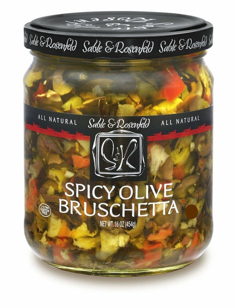 sable & rosenfeld spicy bruschetta 16 oz - 1 each