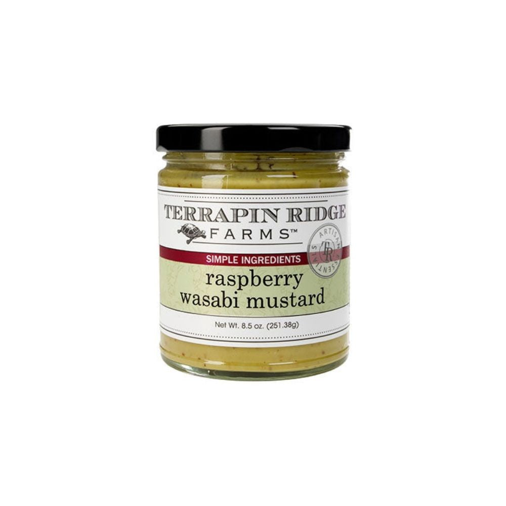 Terrapin Ridge Raspberry Wasabi Dipping Mustard 12 oz - My Essentials Club