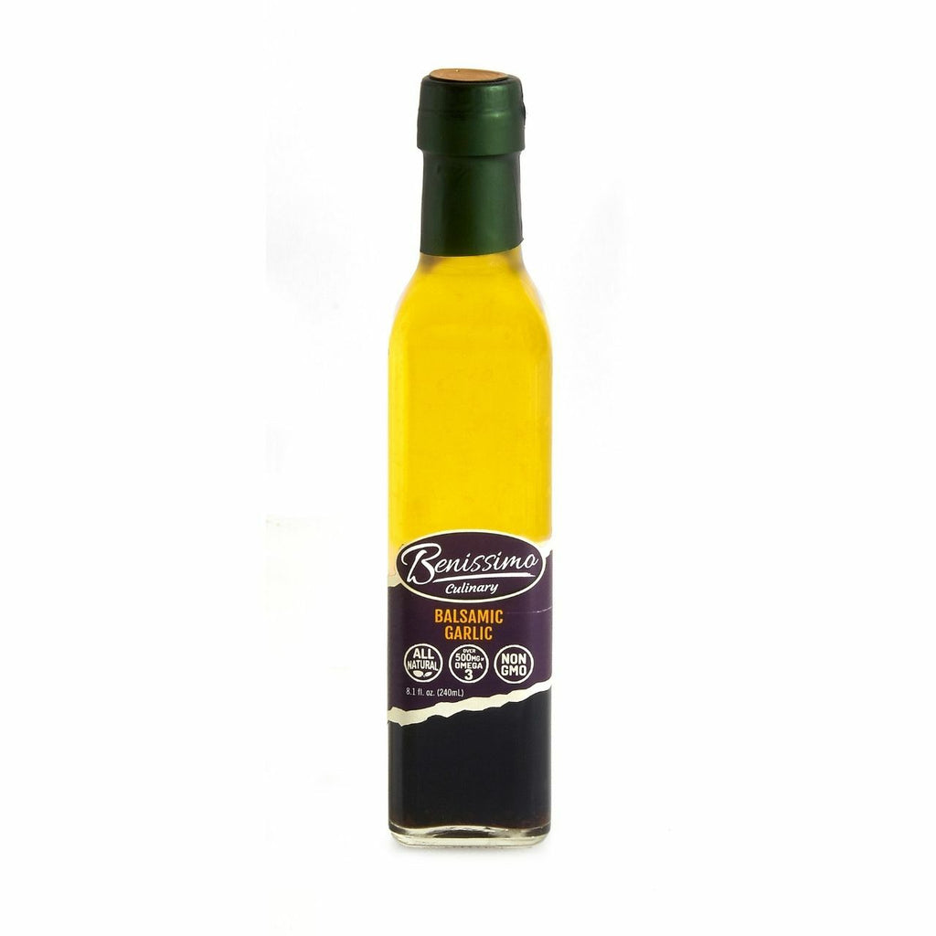 Benissimo Balsamic Garlic Oil 8.1 oz - 2-pack - My Essentials Club